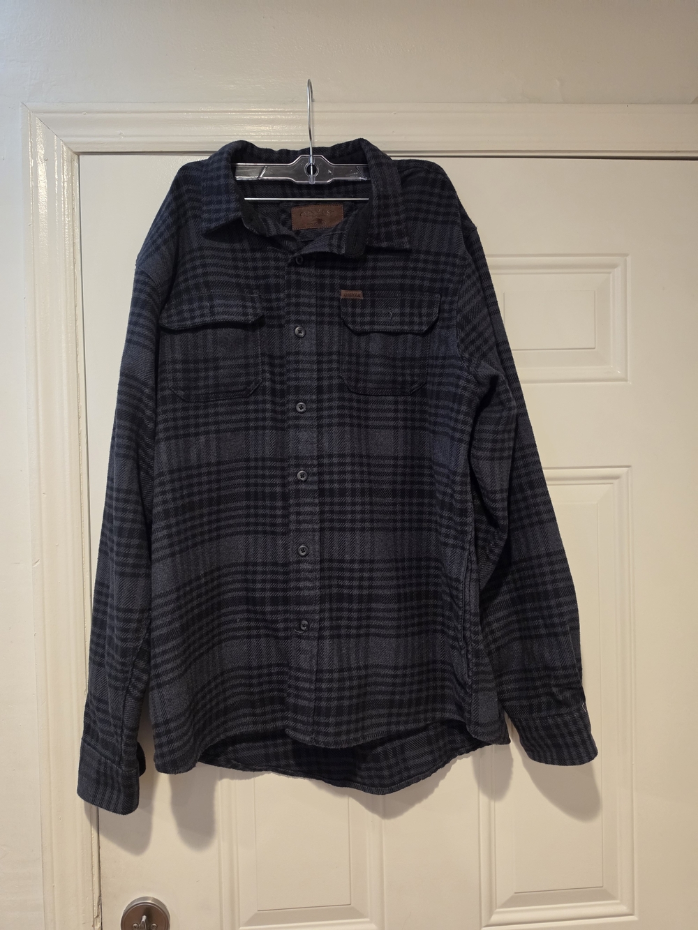 Orvis Mens Heavy Weight Double Brushed Flannel